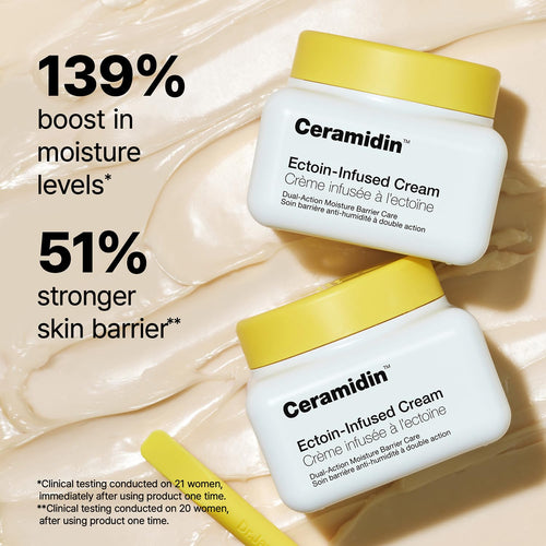 Dr.Jart+ Ceramidin Ectoin-Infused Korean Face Cream Moisturizer for Dry Skin | Korean Skin Care, 1.69 Fl Oz